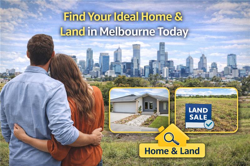 find your ideal home land in melbourne today